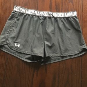 Under Armour gray shorts